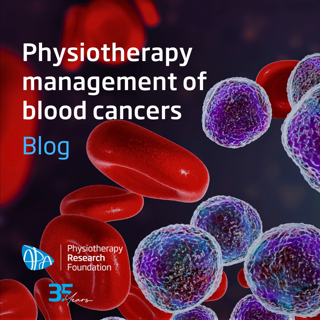In her <a href="/JPhysiother/">Journal of Physiotherapy</a> Invited Topical Review, Dr Catherine Granger provides a comprehensive summary of blood cancer, the disease burden, and its management, with a focus on physio treatment and precautions: tinyurl.com/4n925zrz <a href="/GrangerCL/">Professor Catherine Granger</a> 

This blog is a #PRF initiative.