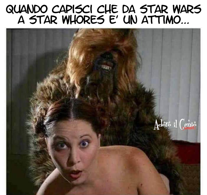 AdoroilGenio's tweet photo. ADORO IL GENIO - MISCINEMA

Ops! Mi sa che ho scaricato una versione non originale di #StarWars...

#adoroilgenio #16maggio #cinema #parodia #film #cinemaporno #fake #plugin #tarocco #cafonate https://t.co/J28a2cDe9C