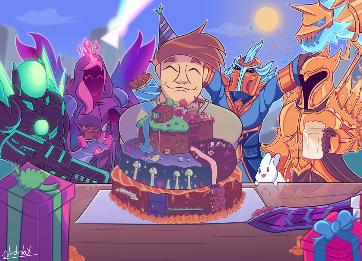 Nedrilax on Twitter "Looks like The Guide is throwing a party! Happy