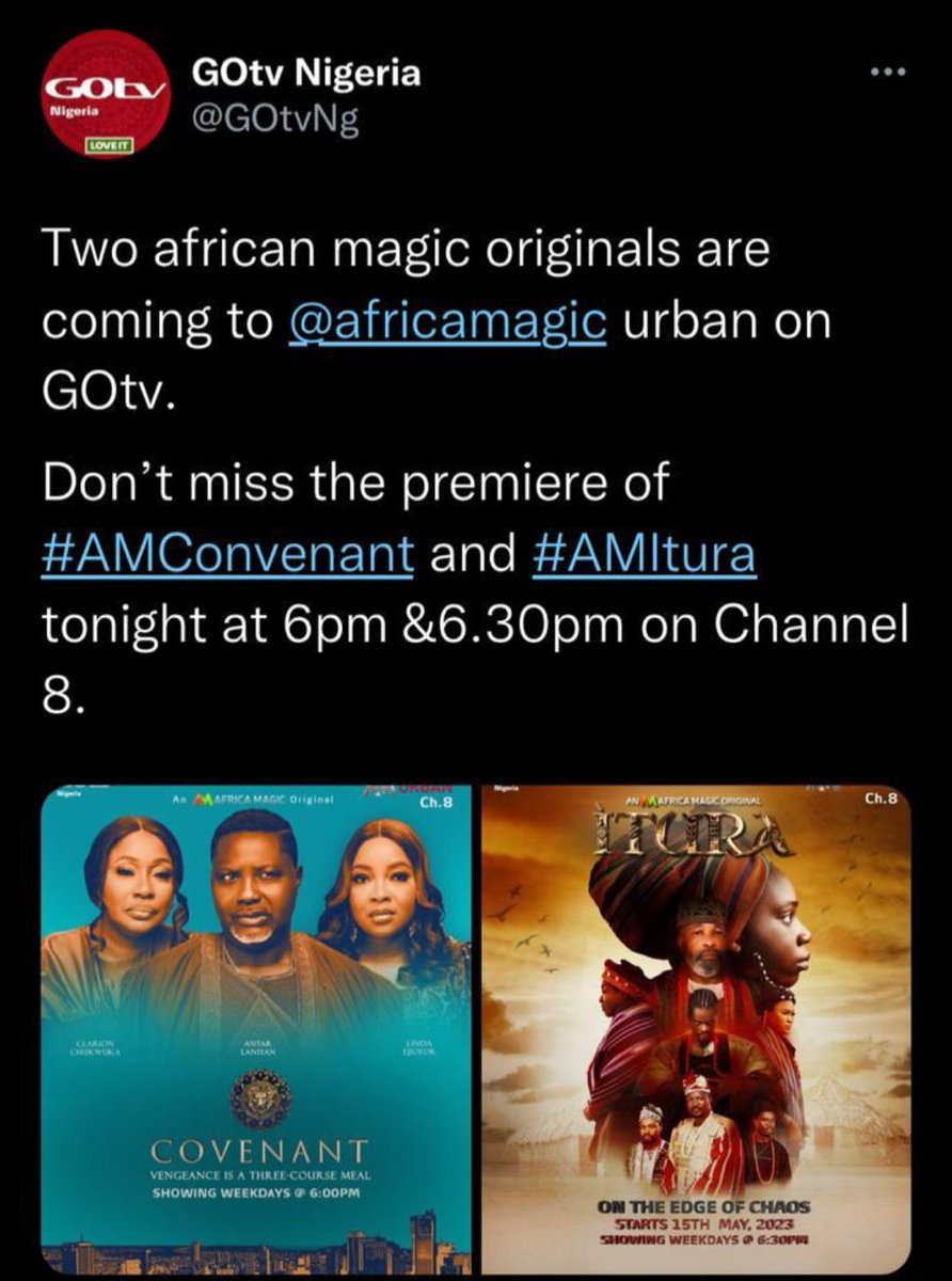 iAmSeunKentebe's tweet photo. Yes, people!!!!
Y'all can catch us on GoTV now!!!!
No excuses again oOoOO!!!!
#GodAboveEverything #LifeOfAnActor #YearTwoThousandAndSeunKentebe #TheSeunKentebeSupremacy #TGHTalent #NollyTalent #LaduTech #BadBoyDave #MarcoPoloSharpGuy #AMItura #AMShowcase #GoTV #AMUrban #Feemo https://t.co/JwQ7ZbDW1e