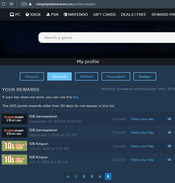 PixelBits3D's tweet photo. #giftcardgiveaway #cheapcdkeys @sme_rt
I mentioned @CheapDigitalD has great deals on cd keys for current PC games but more importantly you can spin a wheel for FREE $10 Gift cards to sites affiliated w/ Cheap Digital Download. Proof Below. Wheel here --> https://t.co/VFhmkaQbiM! https://t.co/dnvVn7Q34i