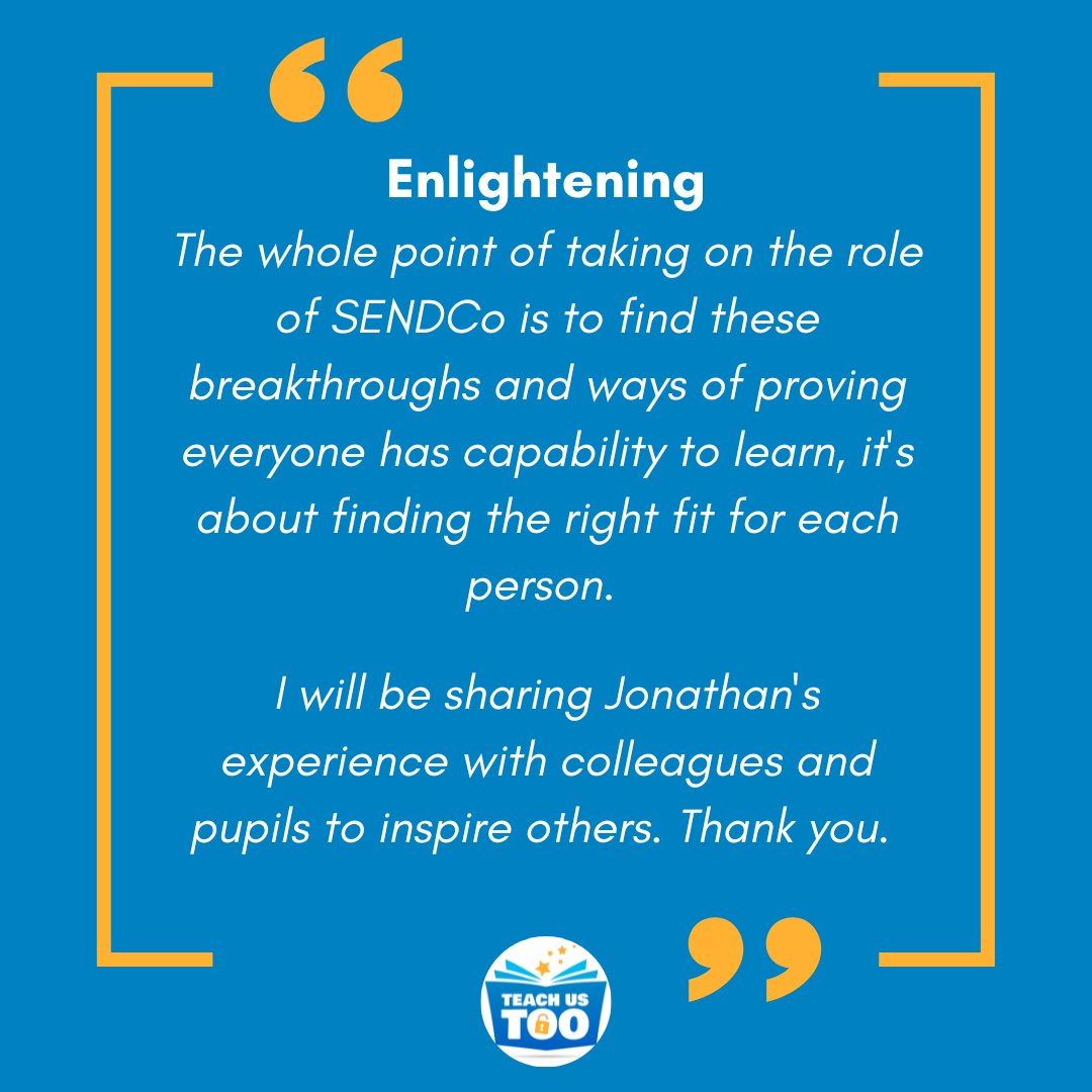 TeachUsToo's tweet image. Feedback from our recent training with SENCOs through @chiuni.  If you would like us to speak to your education undergraduate or post graduate students please do get in touch #LiteracyForAll #RaiseExpectations