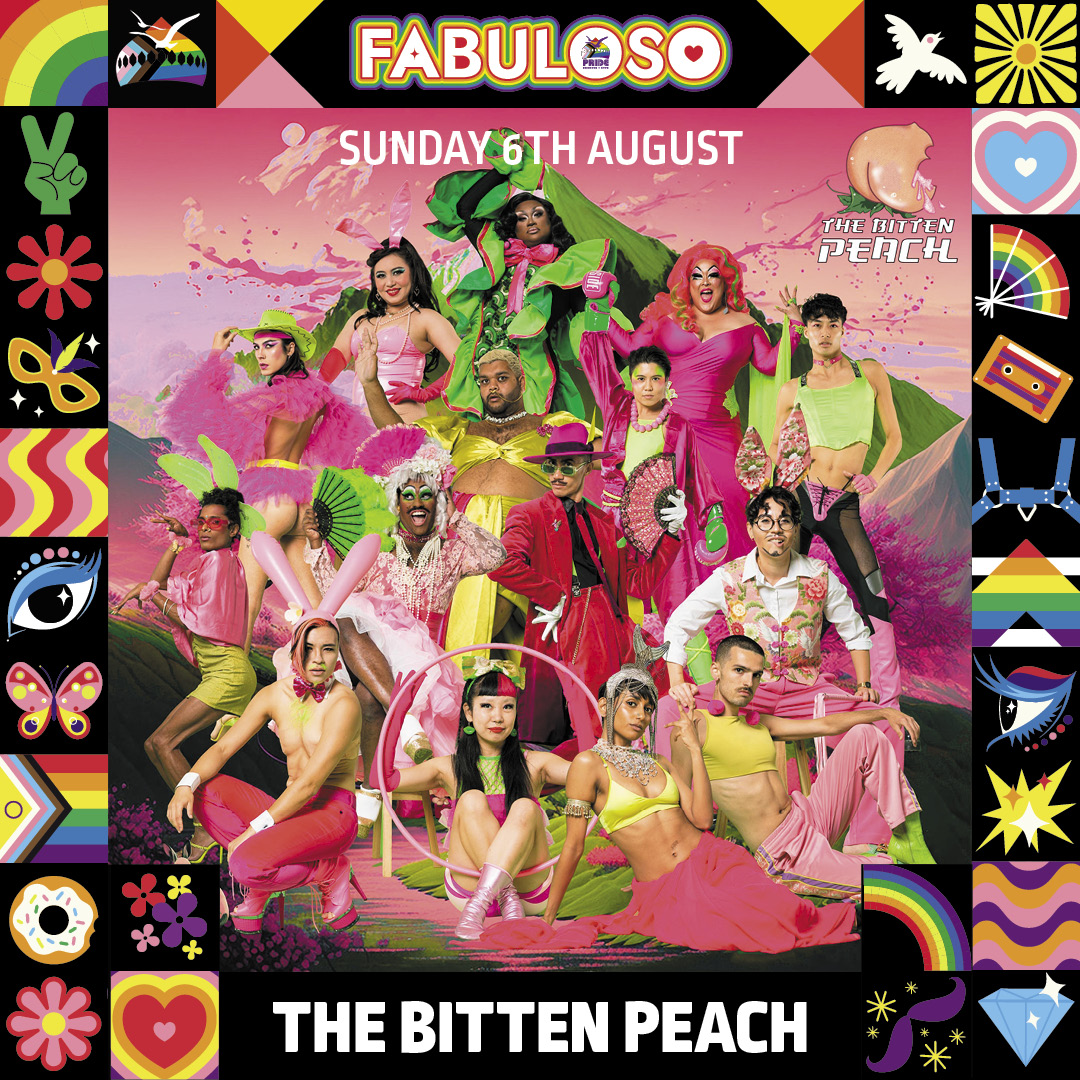 PrideBrighton's tweet photo. QueerTown returns for day 2 on Sun 6th August featuring even more live music, comedy and performance art! 

Hosted by @bittenpeachuk and starring Queerdos, Miss Disney, Party Bag and more

Supporting over 150 LGBTQ+ artists

Check out the full line-up at https://t.co/M3YNItHR38 https://t.co/qpqh9nYCj7