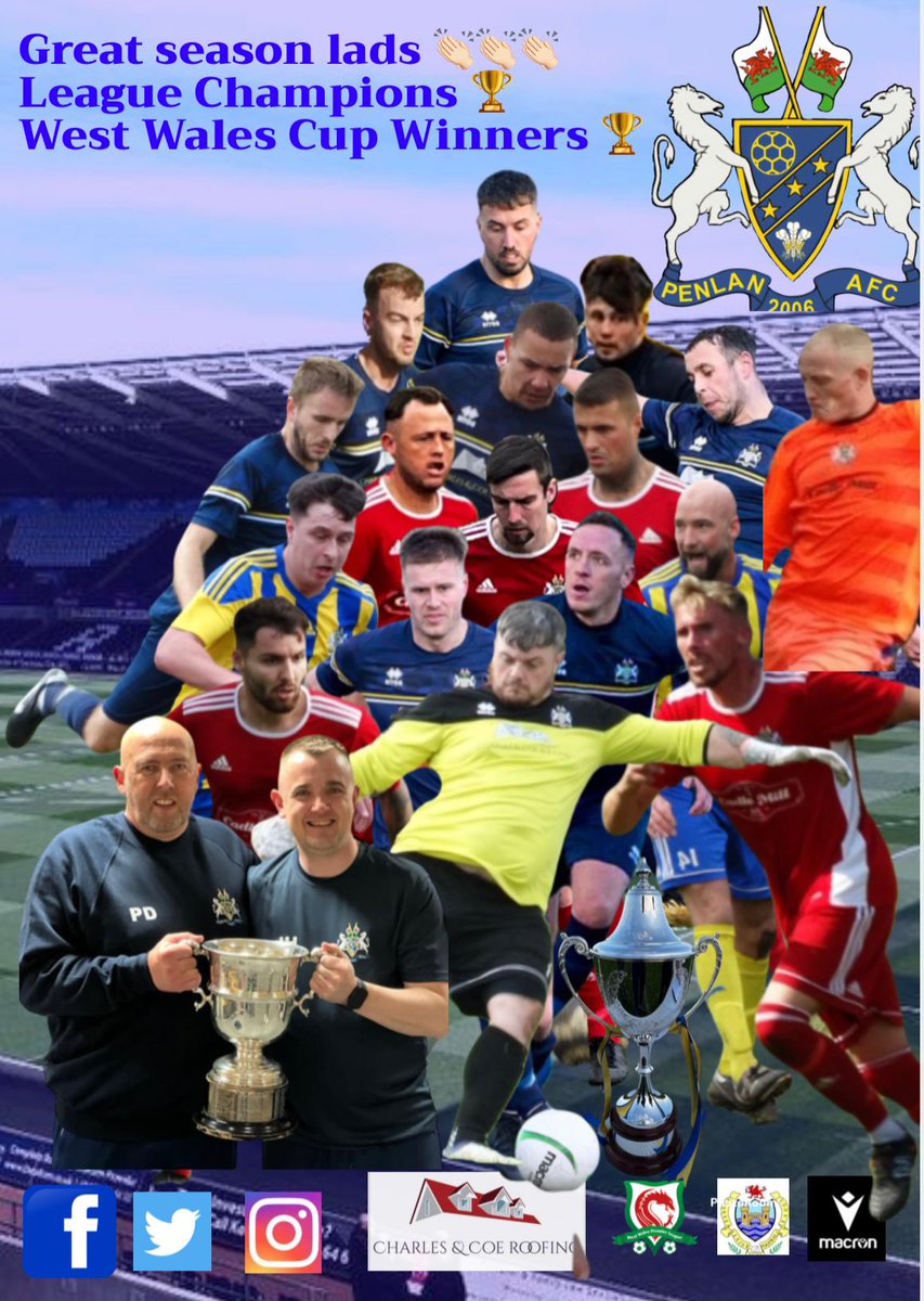 What a great bunch of boys 💛💙<a href="/PenlanAFC/">Penlan AFC</a>