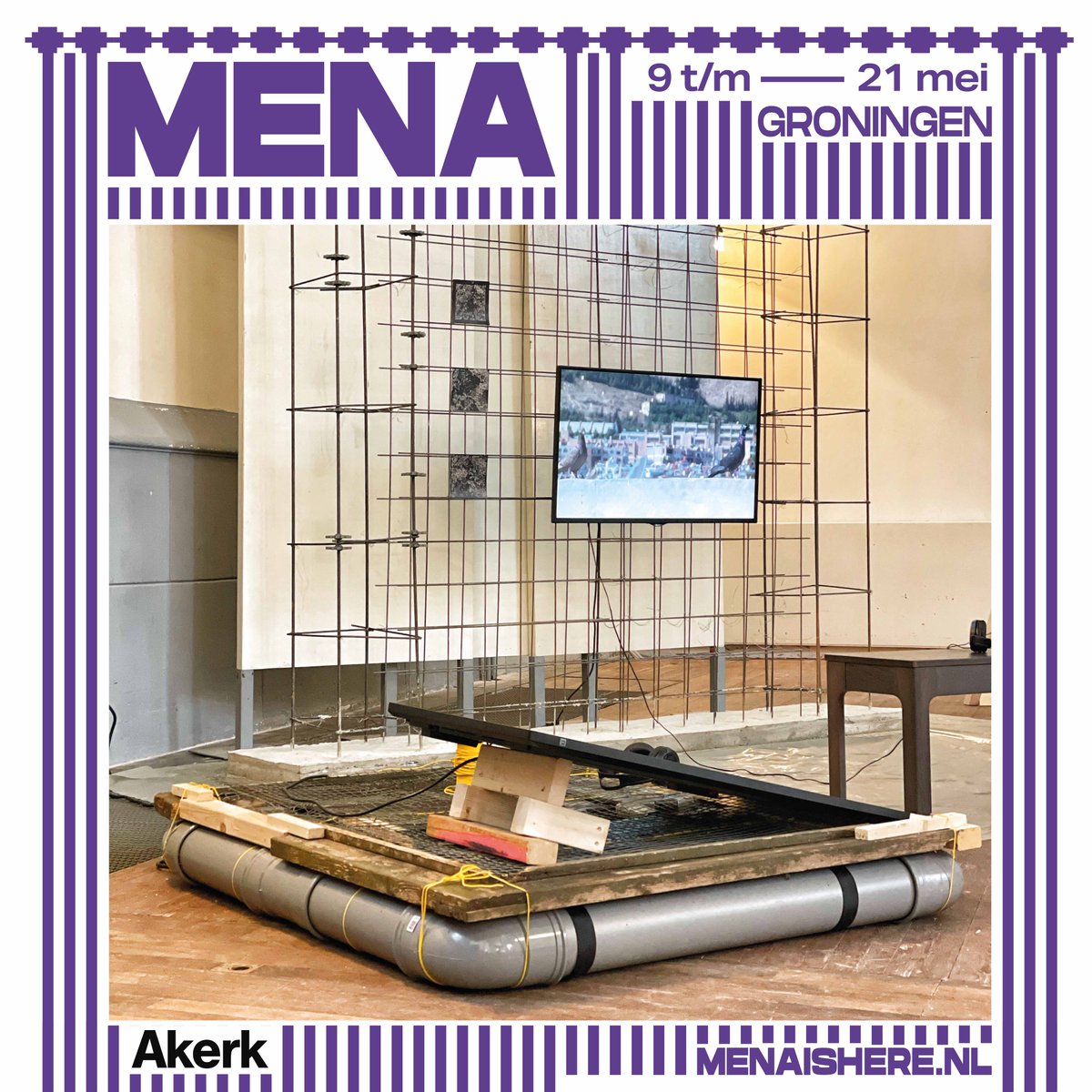 Post +963: een installatie gebouwd door @lawandzaza, <a href="/ra/">_</a>’fatali en @ameralwahibi is tijdens @menaishere_nl te zien in <a href="/Akerk_nl/">Akerk</a>. Documenteren van herinneringen zou een essentiële oefening kunnen worden voor immigranten wanneer ze proberen om te gaan met hun nieuwe omgeving.