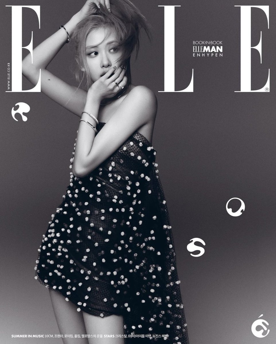 rosé for elle korea (june 2023)