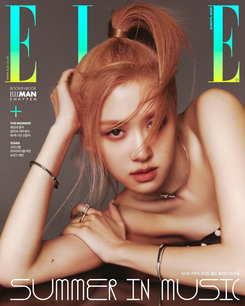 rosé for elle korea (june 2023)