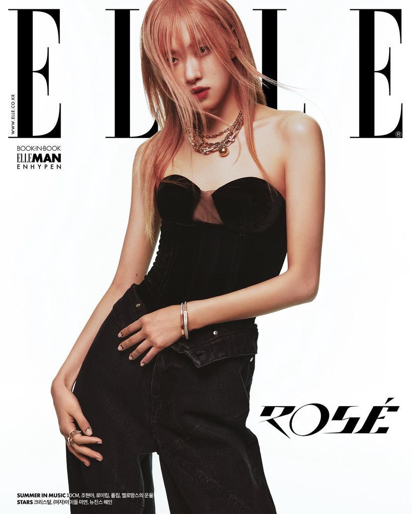 rosé for elle korea (june 2023)