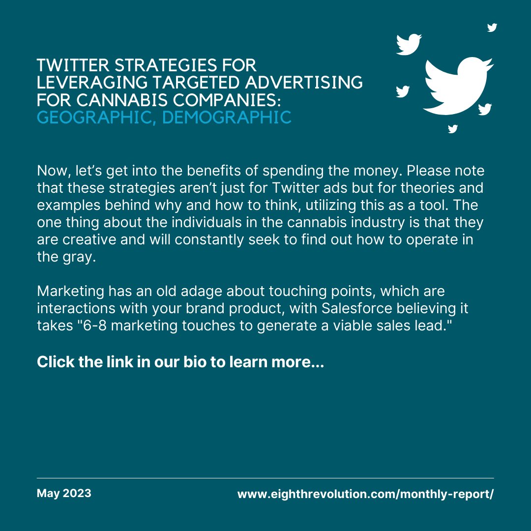 Unlock your cannabis company's potential with Twitter ads. It's time to think outside the box and embrace creative marketing strategies. Success starts with setting goals and understanding the power of brand building. Tap into the algorithm's secrets and watch your business grow.
