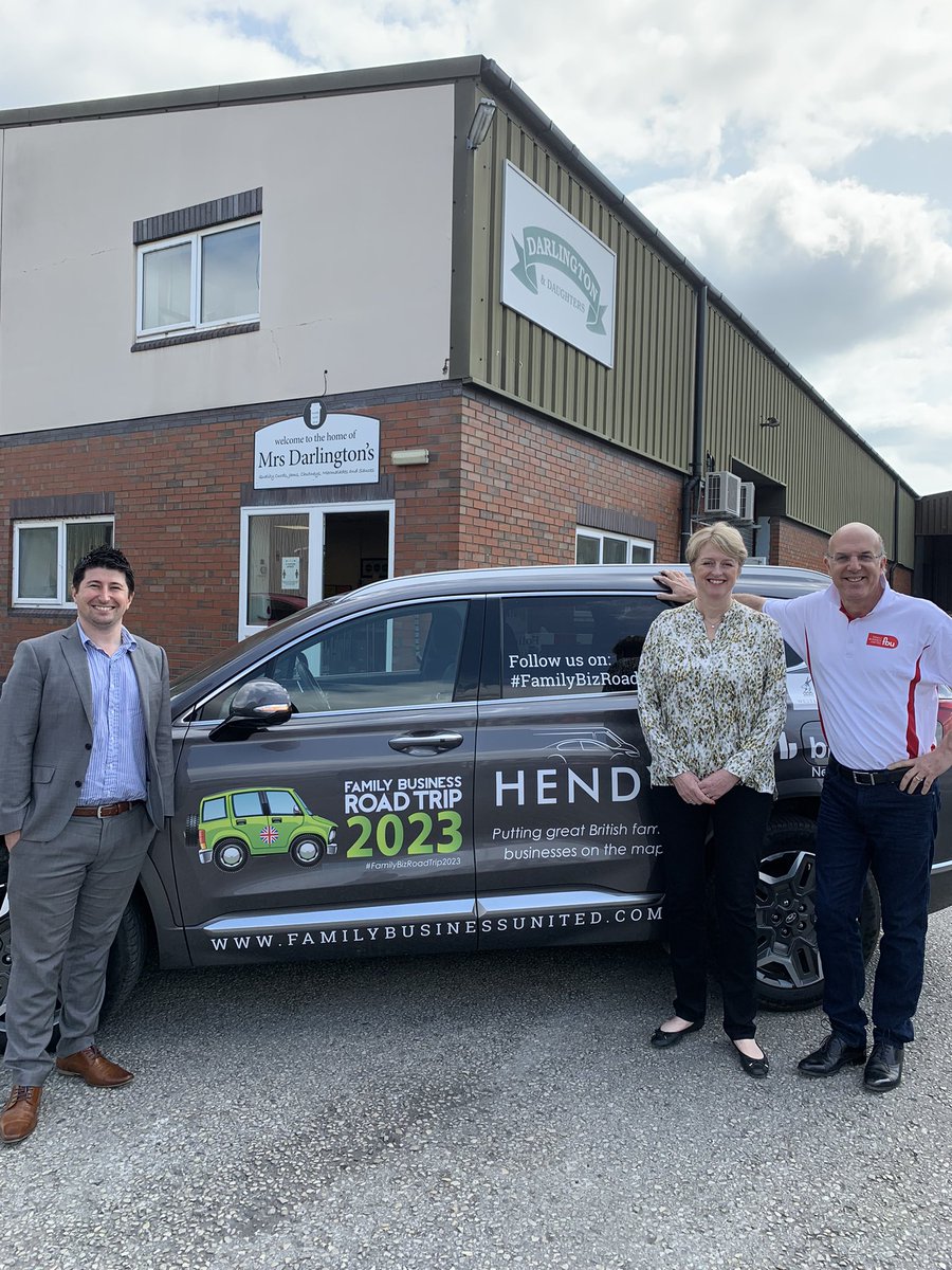 FamilyBizPaul's tweet photo. Another great visit on the 2023  #FamilyBizRoadtrip to @mrsdarlingtons where they still use traditional family recipes to make their fabulous jams, curds and preserves @HendyGroup @Gorvins @mancier @smecapital_uk https://t.co/InhAd7fnVy