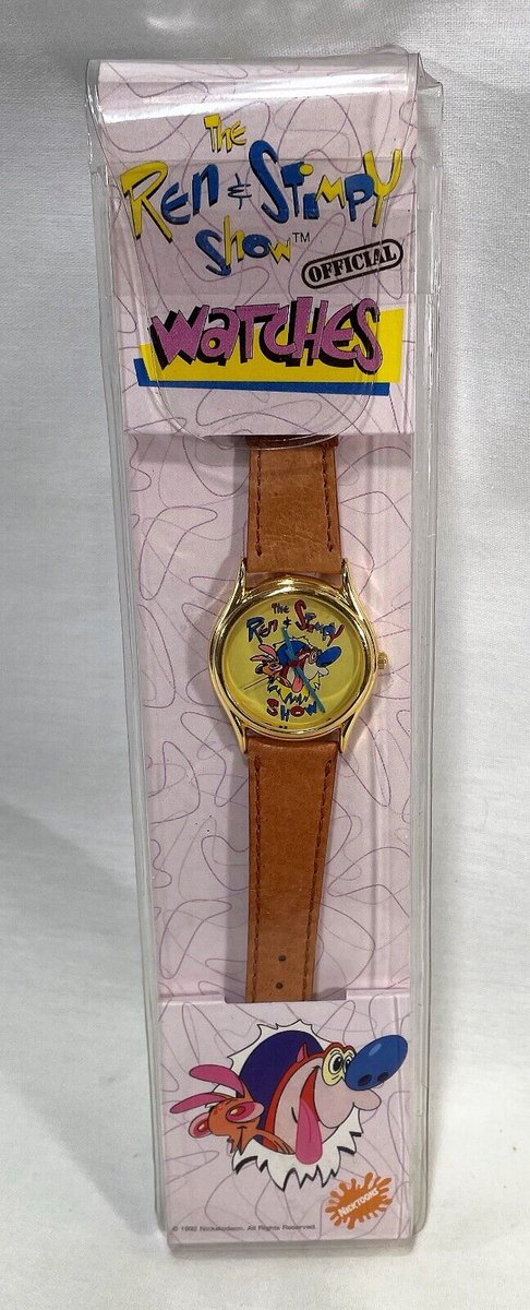 Ren and Stimpy wrist watches from 1992