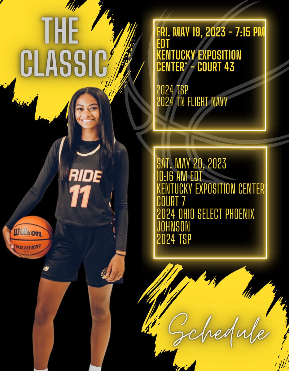 BrooksLaneigh's tweet photo. Check out my schedule for The Classic this weekend in Louisville! https://t.co/dHXtlEeBgp