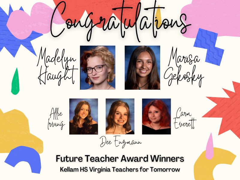 KellamVTfT's tweet photo. Fantastic news for Kellam VTfT and VBCPS! So proud of these five!!! 🎉 https://t.co/VfOhZQIu3K