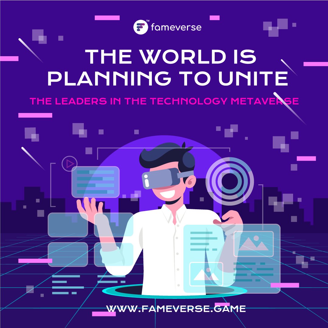 FameInfinity_'s tweet photo. The world is planning to unite the leaders in the technology metaverse
Some companies are going to build Metaverse Global Collaboration Villages to bring leaders here. Know something new from here: https://t.co/FnN9GPVezO