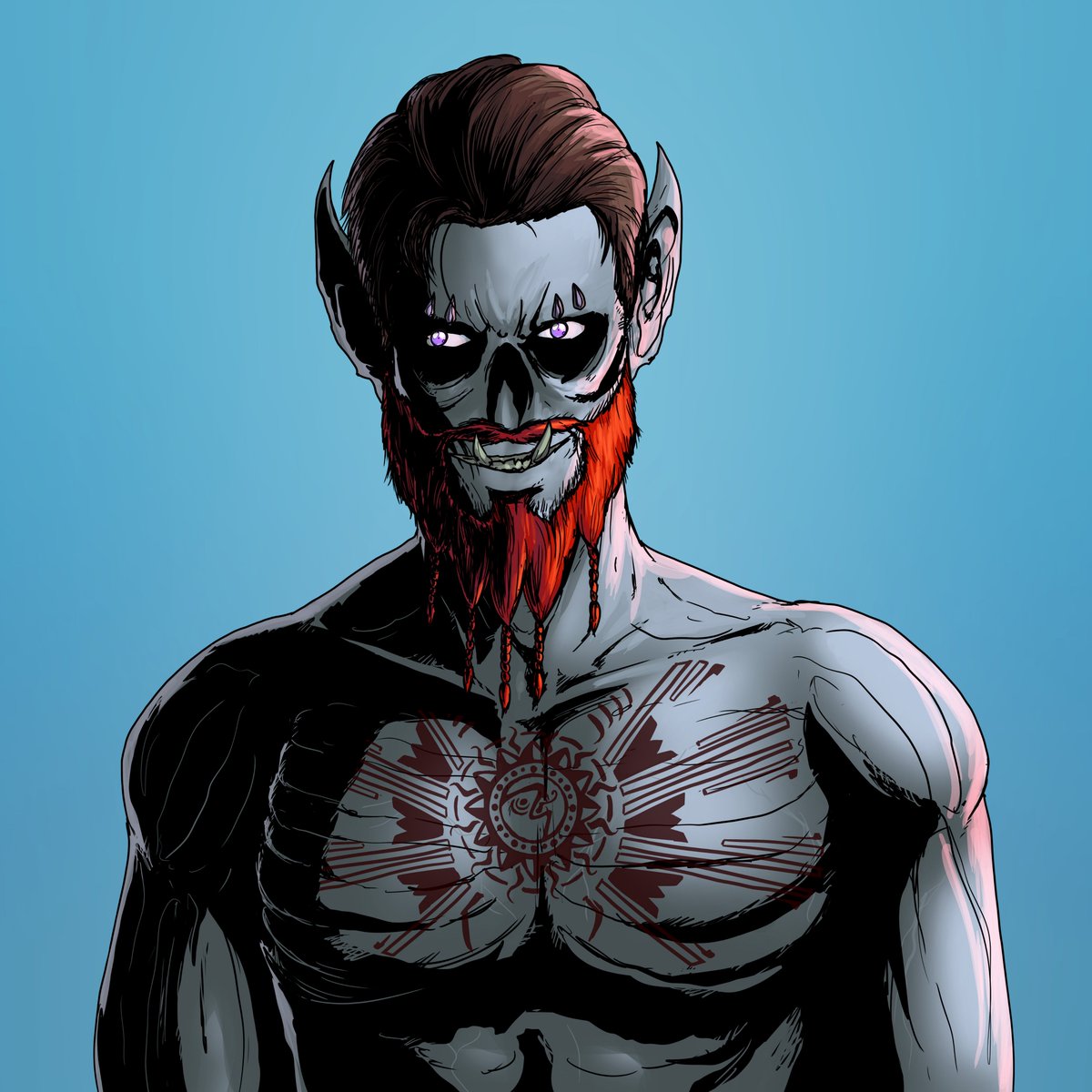 JParhamJr's tweet photo. Did a thing this morning.  Check them out.  Vamps, Comics, gaming soon... 3d Characters too for current NFTs! @bajuzki 
https://t.co/kNGPavJKU1
#VampireInvasion https://t.co/cNSrQlQPP1
