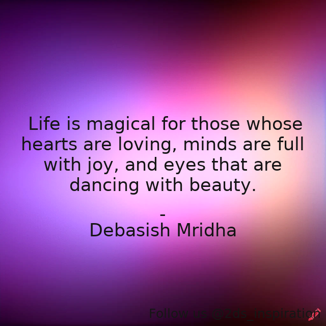 Author - Debasish Mridha

#110798 #quote #dancingwithbeauty #debasishmridha #debasishmridhamd #inspirational #joy #lifeismagical #loving #philosophy #quotes