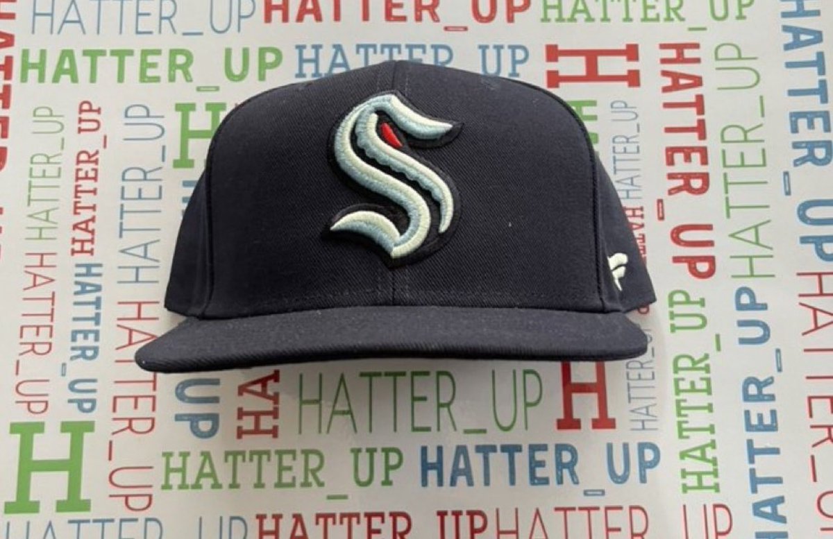 Hatter_up's tweet photo. My season in memoriam Hat of the day is the @SeattleKraken🦑 #SeaKraken who’s season ended last night they made a great run in the playoffs for a young expansion team #GreatTry #NHL #Stanleycupplayoffs @Fanatics #FittedHatSociety #HatCollector #UnitedByCaps #HatoftheDay https://t.co/hUWc1R4XI5