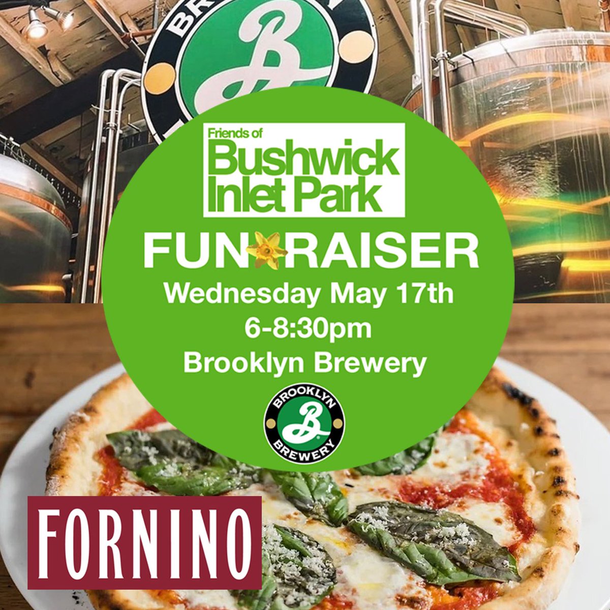 Bushwick Inlet Park (@bushwickinlet) on Twitter photo Enjoy @BrooklynBrewery craft brew & <a href="/ForninoPizza/">Fornino Pizza</a> artisanal pizza while supporting the work of Friends of Bushwick Inlet Park!
Join us at our: Fun🌼raiser Wed May 17th 6pm-8:30pm at Brooklyn Brewery 79 N 11th St
Tix: support.nbkparks.org/event/fbip-spr… Enjoy @BrooklynBrewery craft brew & <a href="/ForninoPizza/">Fornino Pizza</a> artisanal pizza while supporting the work of Friends of Bushwick Inlet Park!
Join us at our: Fun🌼raiser Wed May 17th 6pm-8:30pm at Brooklyn Brewery 79 N 11th St
Tix: support.nbkparks.org/event/fbip-spr…