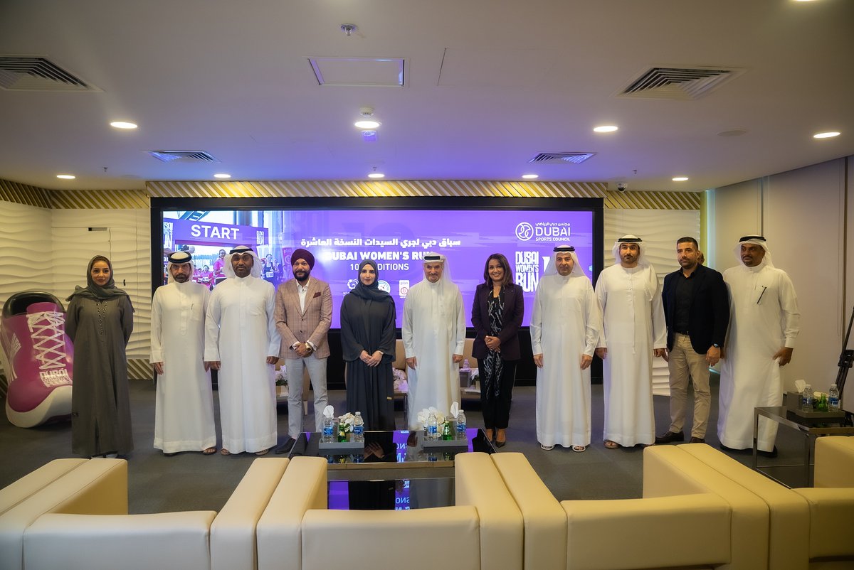 DXBMediaOffice's tweet photo. سباق #دبي لجري السيدات، أكبر فعالية رياضية مخصصة للسيدات في منطقة الشرق الأوسط يقام يوم 26 نوفمبر 2023 في دبي فستيفال سيتي. ومن المتوقع أن يستقطب السباق مشاركة أكثر من 5000 عداءة من مختلف الجنسيات والأعمار والمستويات البدنية، للتنافس في الجري لمسافات 10 كيلومترات و5 كيلومترات و3 كيلومترات، تتاح المشاركة للسيدات والفتيات من سن 14 عامًا فما فوق.