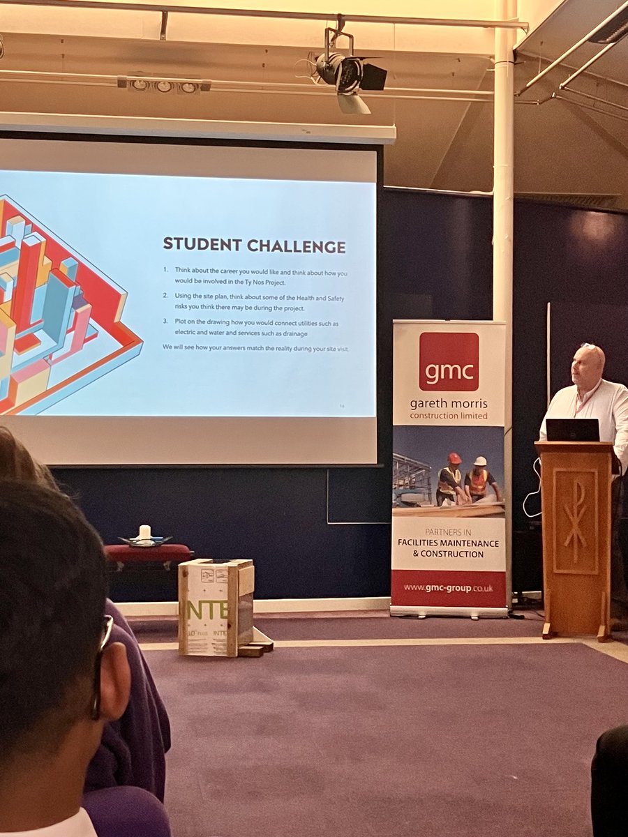 gmc_group22's tweet photo. Science, Technology, Engineering and Mathematics (STEM) engagement at St Josephs High RC &amp; A High School, Wrexham. A big thank you to Mr Lambert, the staff and the year 10 technology students at St Josephs for allowing us to deliver our STEM presentation 1/4 https://t.co/cwUItrb8fc