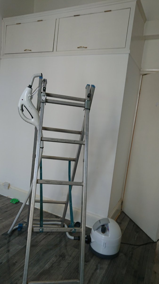 Pest24Bedbugs's tweet photo. Cimex Eradicator working at 180 degrees c. Killing Bed bugs inside the cupboards. #bedbugheattreatment https://t.co/aTz4G4PUDq