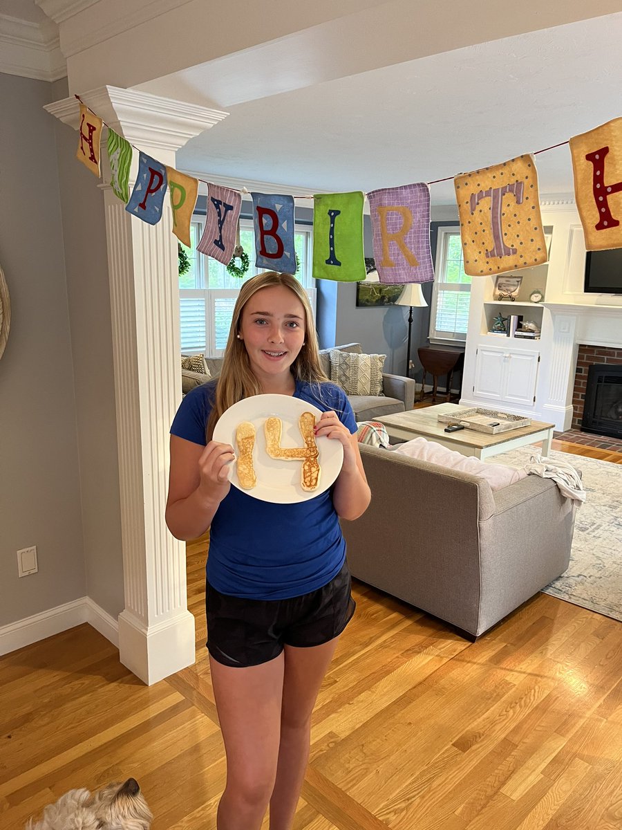 msd8372's tweet photo. Happy 14th Bday to our baby, Emma!  So proud of you and wishing you the best on your special day! https://t.co/q78j2iMqRD