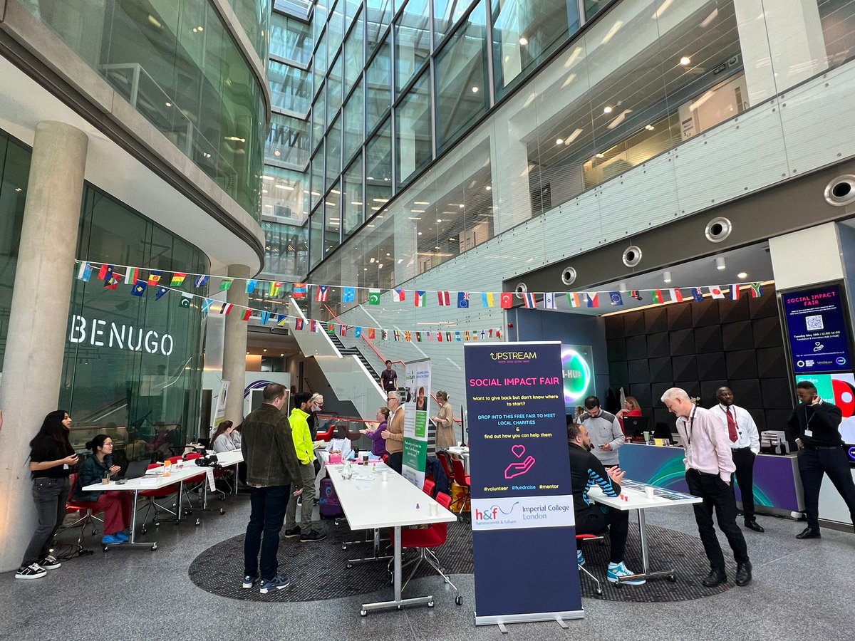 HelloUpstream's tweet image. 📸 Live from the #SocialImpactFair! Come join us and meet incredible #charities and #organizations driving positive change. Drop in if you have time! 🌟🤝 #SocialImpactFair #CommunityEngagement
