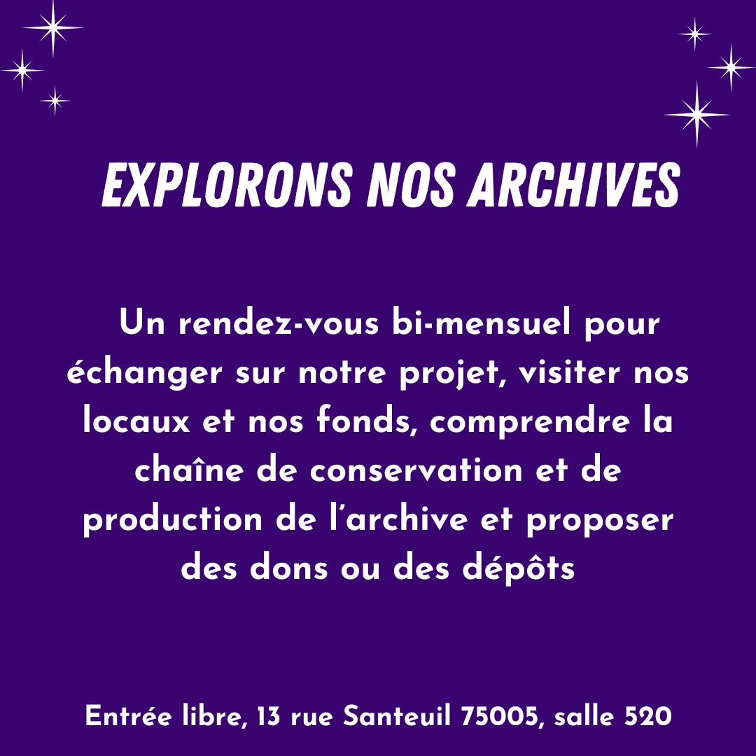 LgbtqiArchives's tweet photo. Quoi de mieux qu'une petite visite aux archives en cette date anniversaire ? 🎂🔥🔥 

Un moment convivial pour découvrir nos fonds, notre magnifique fresque, les activités du Collectif, et/ou se renseigner sur les procédures de dons et de dépôts.

N'hésitez pas, venez nous voir ! https://t.co/YeTLcdXXJc