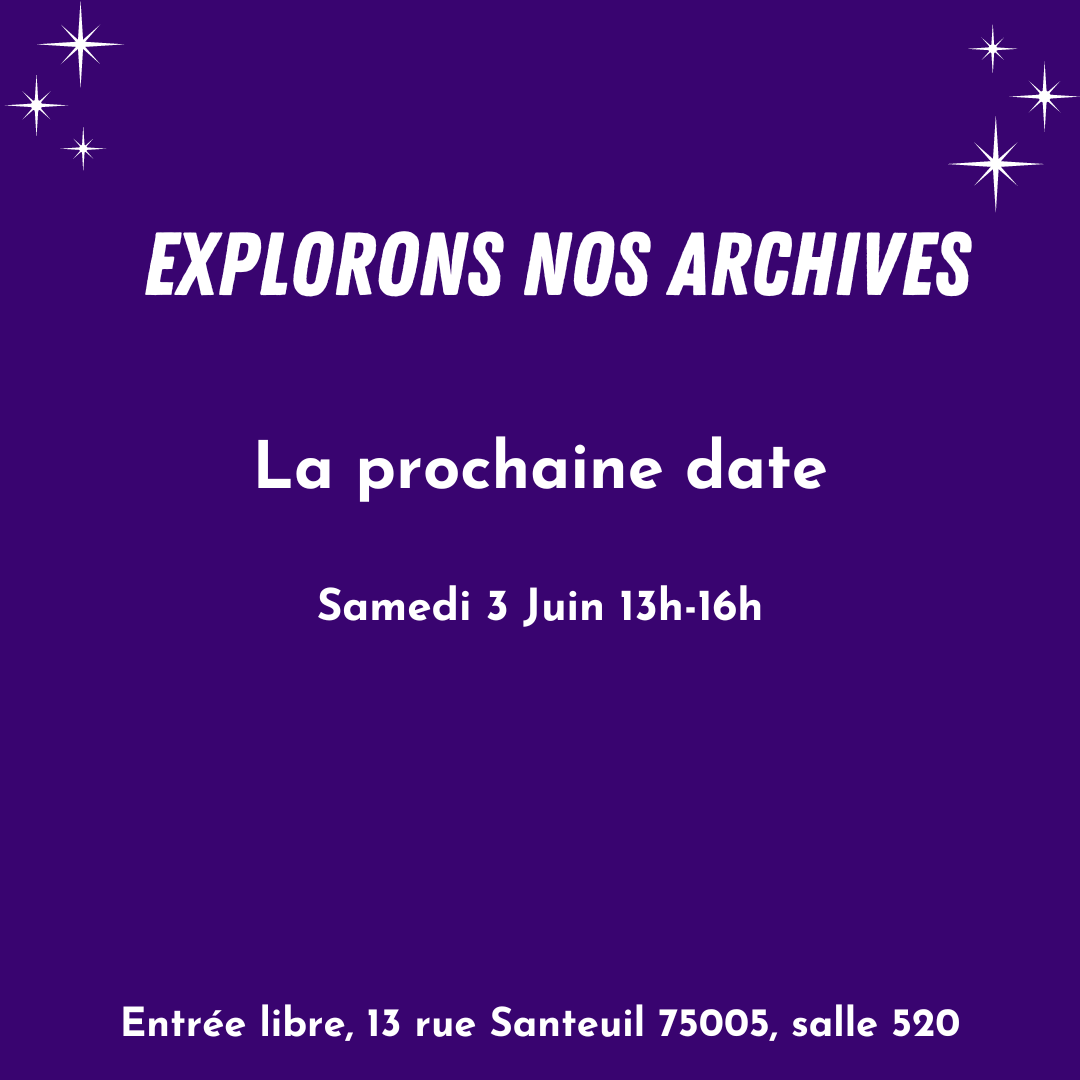 LgbtqiArchives's tweet photo. Quoi de mieux qu'une petite visite aux archives en cette date anniversaire ? 🎂🔥🔥 

Un moment convivial pour découvrir nos fonds, notre magnifique fresque, les activités du Collectif, et/ou se renseigner sur les procédures de dons et de dépôts.

N'hésitez pas, venez nous voir ! https://t.co/YeTLcdXXJc