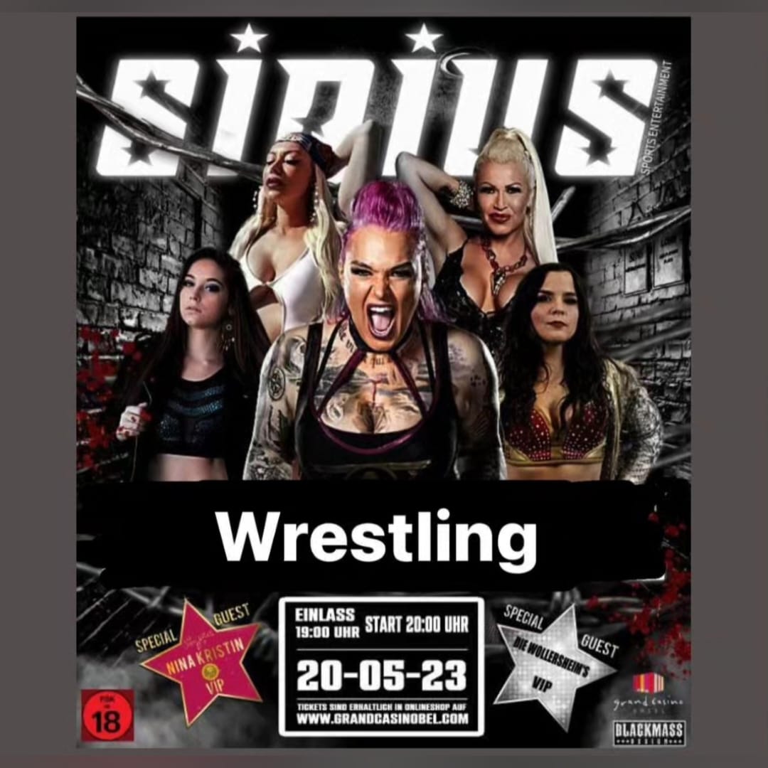 What's happening this weekend in #WrestlingDeutschland... kinda. Saturday, 20.05. » Sirius in Basel, CH! Presented by @Jazzy_Gabert and featuring @immichellegreen, @MilaSmidt, @KrampusAut, @RSLeVisionnaire, @BullitBenno and more! Tix: shop.e-guma.ch/gcb/de/events/…