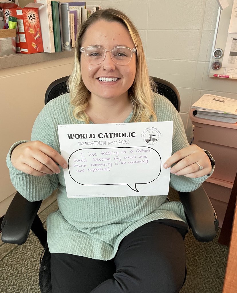 StThomasRD's tweet photo. We are grateful to teach in a Catholic School. #worldcatholiceducationweek https://t.co/UHtNp32Dur