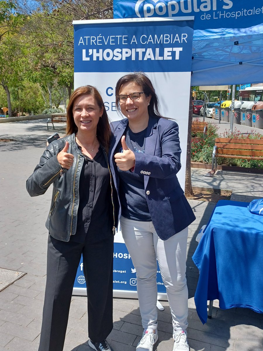 En Hospitalet de Llobregat, apoyando a <a href="/soniaesplugas/">Sonia Esplugas</a> y al <a href="/PPLHospitalet/">SoniaAlcaldesa</a> con <a href="/anadebande/">Ana Vázquez Blanco</a> 
<a href="/PPBarcelona_/">PP Barcelona</a> 
<a href="/PPCatalunya/">PP de Catalunya</a>