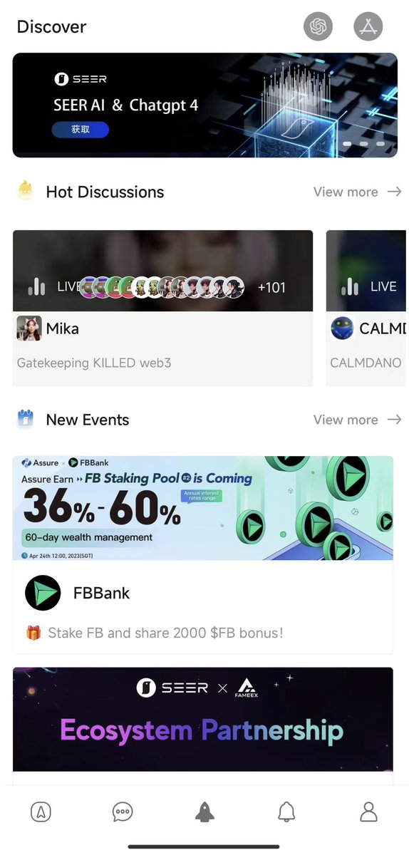 SeerFoundation's tweet photo. ❤️❤️Our new Android App will be online soon! 
Now the community members have been actively testing it, the new version will be more fun and surprising, let's look forward to it!！🤩🤩
#Web3 #Bitcoin #blockchain #brc20coins #binance #social #applications https://t.co/HFfkYlxicF