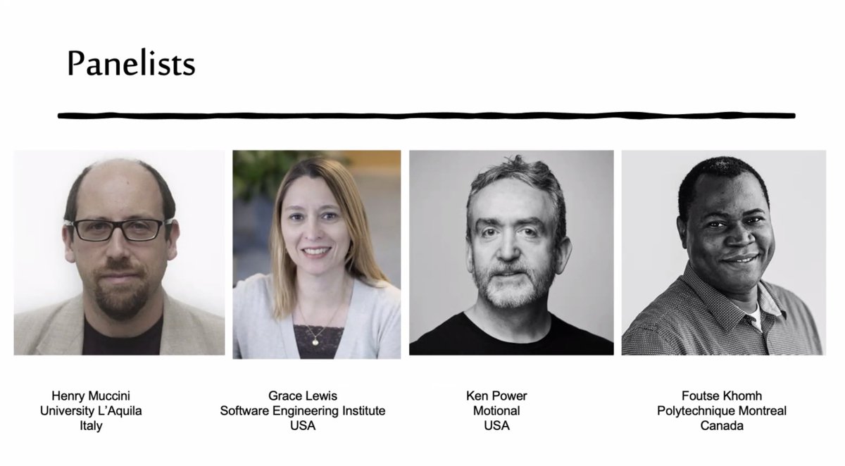 karthi_ishere's tweet photo. Exciting Panel is on the cards...starting now @CAINconf

@muccinihenry @GraceALewis @ken_power @UniqueThor 

#softwareengineering #AI #MachineLearning https://t.co/54rLunFCZ6