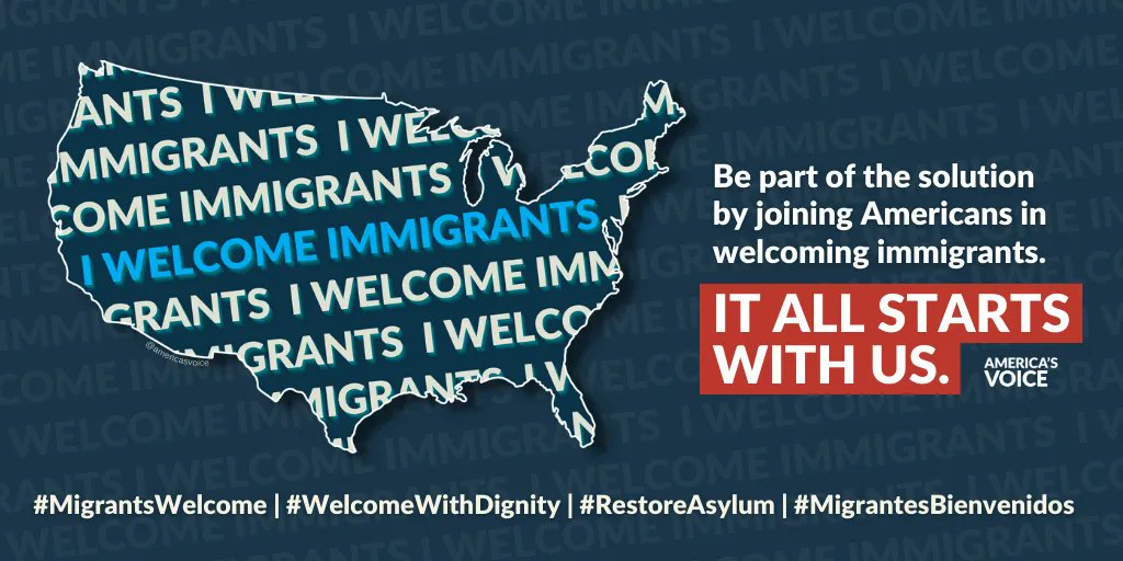 Americans from all walks of life are stepping up and becoming part of our solution to our outdated immigration system. 📝 Sign our pledge to show your support for immigrants bit.ly/3LUvnsL