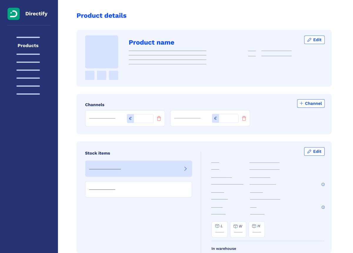 DirectifyCo's tweet photo. Vanaf nu zit alles wat je moet weten over jouw product op één centrale plek - de nieuwe Productpagina! 🎉

Het beheer van jouw producten kan niet eenvoudiger!

#productpage #productmanagement https://t.co/5oExVJfTgI