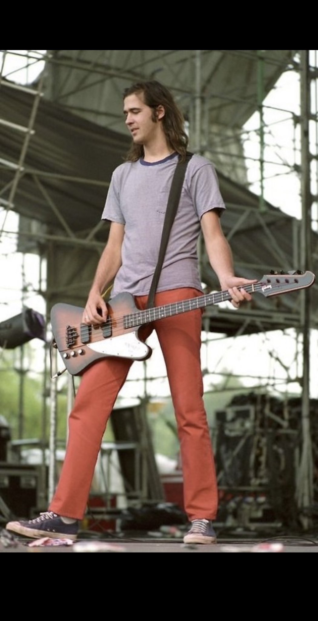 HAPPY BIRTHDAY TO MY FAVORITE TALL BASS PLAYER OF ALL TIME MR. KRIST NOVOSELIC 