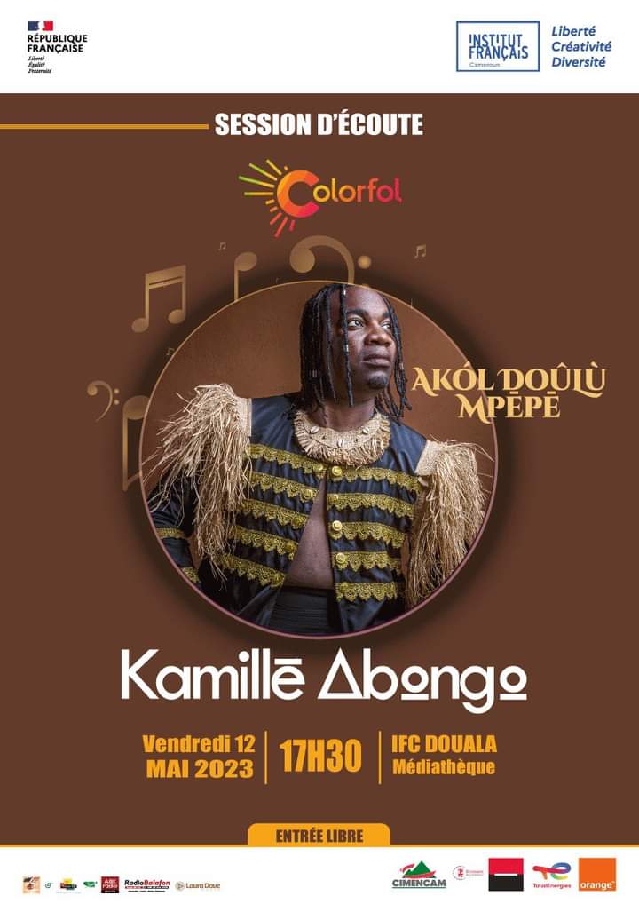 SergeBonny4's tweet photo. Comme j'aime ce métier !! J'ai couvert il y'a quelques jours à @IFCameroun la séance d'écoute exclusive de l'album ''Akól Doûlù Mpèpè'' de Kamille Abongo.
C'était magique, lisez mon condensé ici 👇🏾👇🏾
https://t.co/L22SrUMbry https://t.co/5eNMFsNSBF