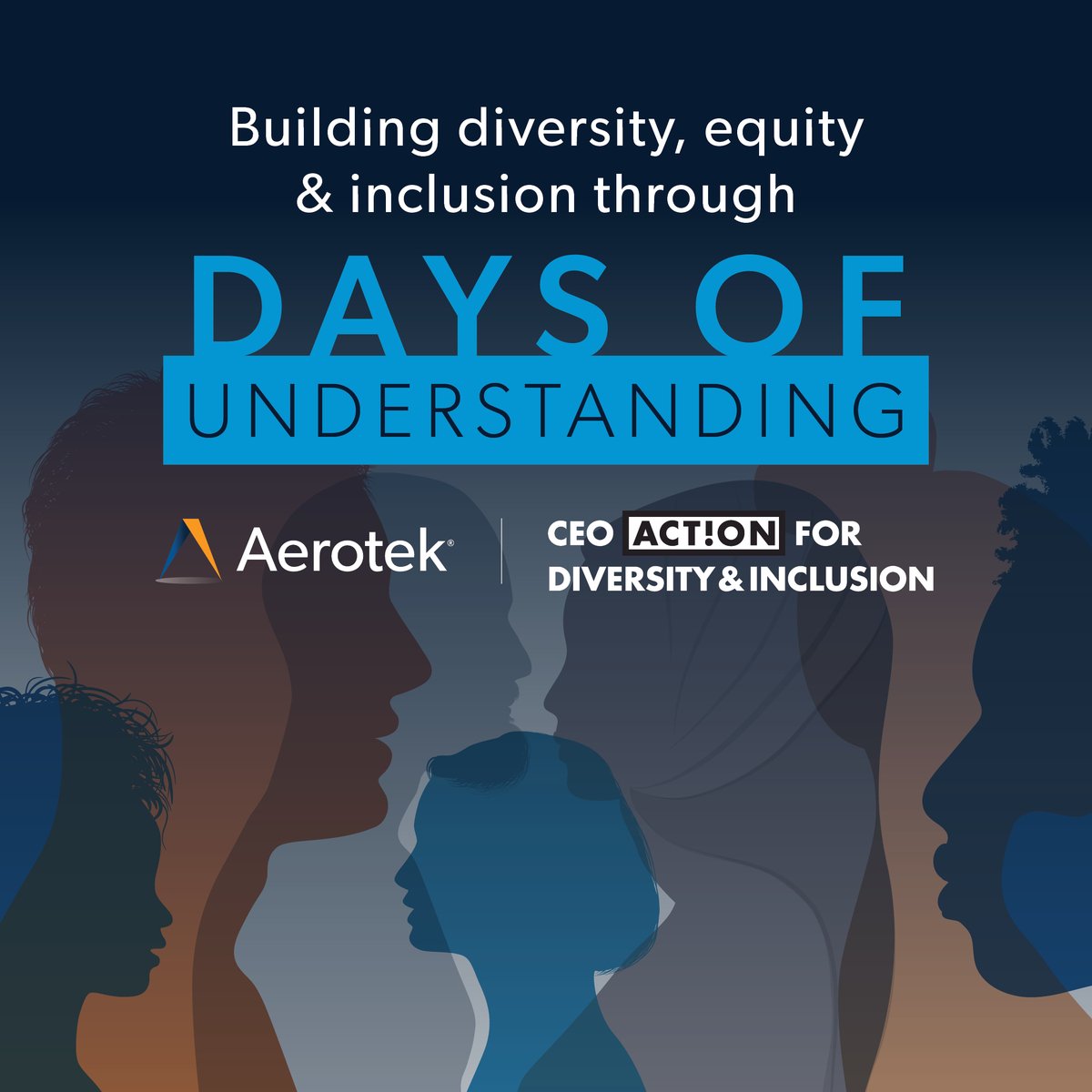 Today, we start our first of four Days of Understanding, providing an opportunity for our internal employees to have candid conversations around diversity, equity & inclusion. We're proud to join thousands of organizations as we participate in @CEOAction's Days of Understanding.