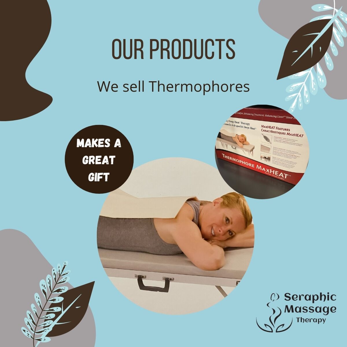 We sell Thermophores!

#RMT #massagetherapy #stressrelease #treatyourselftohealth #roncesvalles #parkdale #torontoRMT #brocktonvillage #the6ix #collegestreet #JunctionTO #HighPark