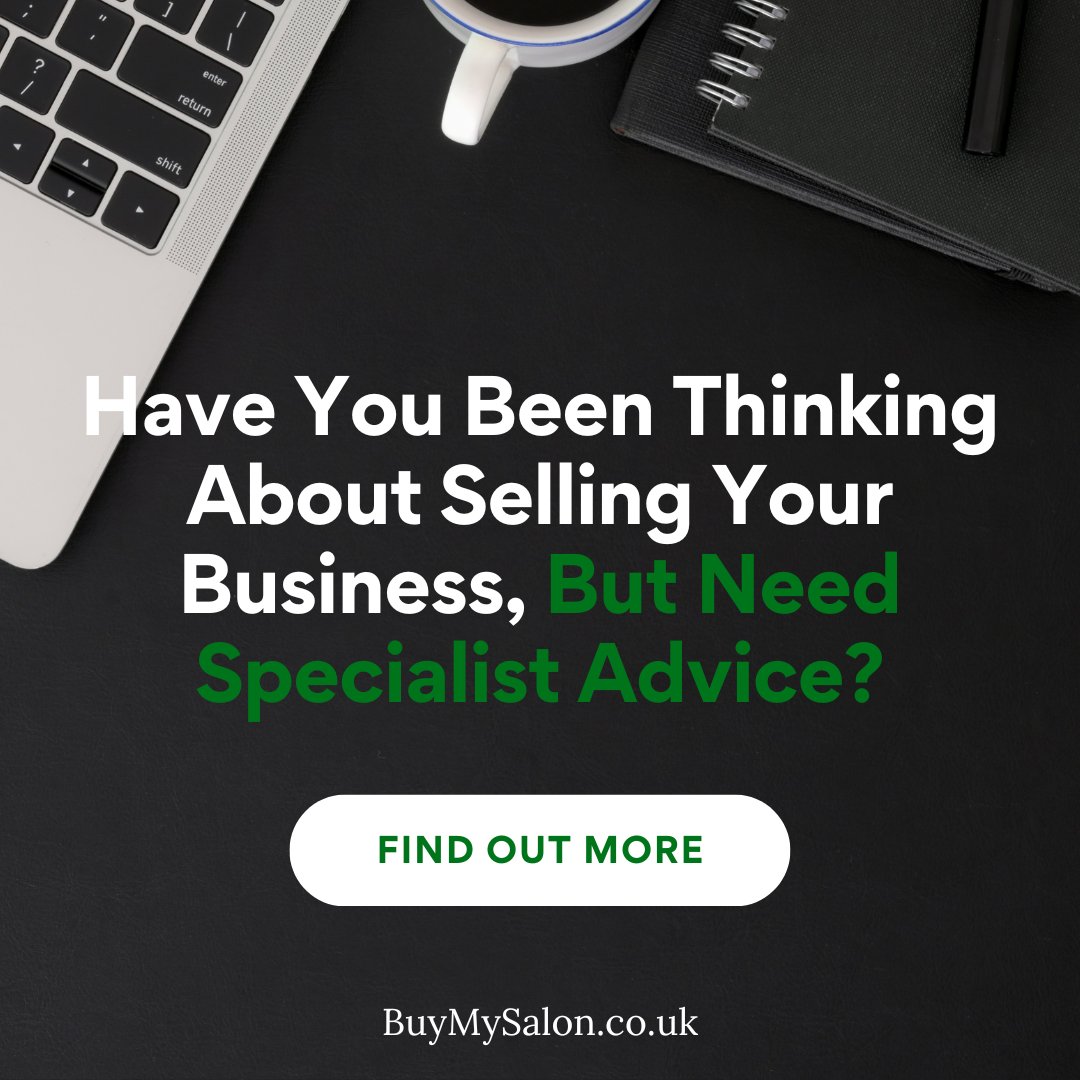 To find out more about how we can help you sell your salon or answer questions you might have, contact us today at sales@buymysalon.co.uk
--
#buymysalon #buyasalon #sellmysalon #salonforsale #businessforsale #salonowner #businessowner #hairsalon #nailsalon #beautysalon #salon