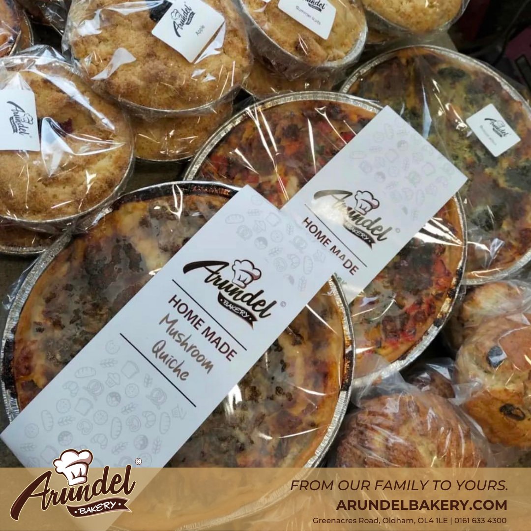 arundelbakery's tweet photo. Experience the melt-in-your-mouth goodness of our homemade quiches!
Made with the finest ingredients and baked fresh in our bakery. 🧀🥚
#HomemadeQuiche #FreshlyBaked #FamilyBusiness #ArundelBakery https://t.co/uIS8gkclBQ