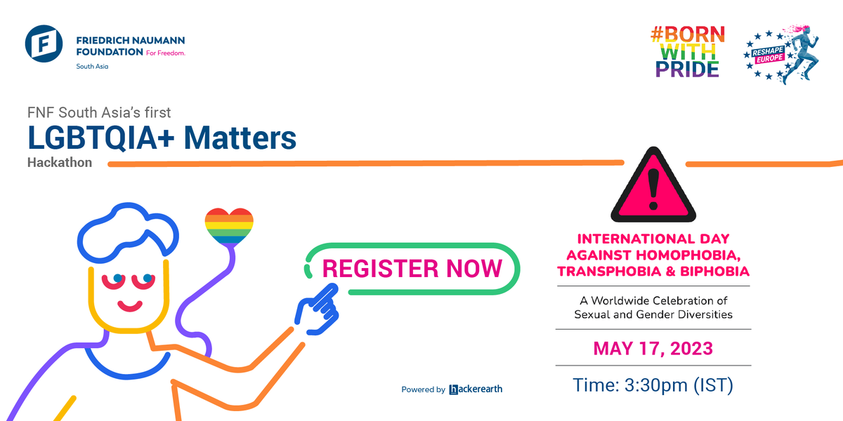 fnfindiaoffice's tweet photo. Get ready to join us tomorrow for one of its kind #lgbtqiaplusmatters Hackathon. Register here: https://t.co/I5eFAcUgKe or join us here: https://t.co/4jZwJxfKMp https://t.co/DS2qdjWqGj