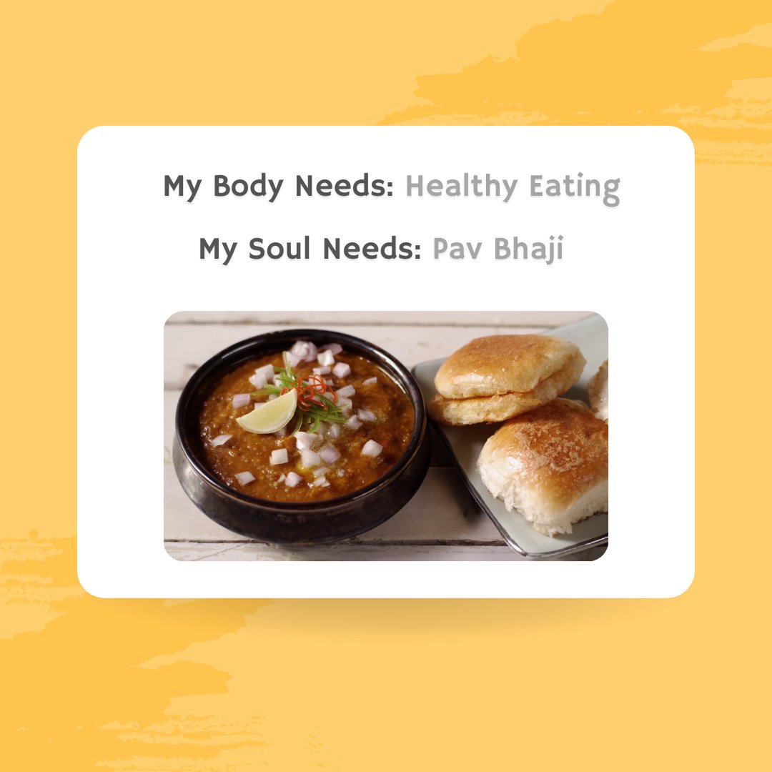 We said it so that you don’t have to! 🤷‍♀️

#Recipes #Foodlooking #Cooking #TrendjngMemes #PavBhaji #PavBhajiMemes #HealthyEatingMemes