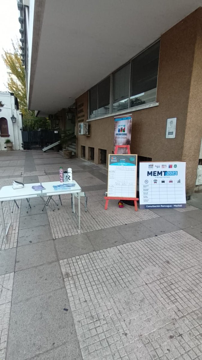 BioenergiaRgua's tweet photo. Punto de llegada de todos los modos de transporte que vienen de Rancagua y Machali
#MEMT2023
@vivelabici https://t.co/USvknEDjn9