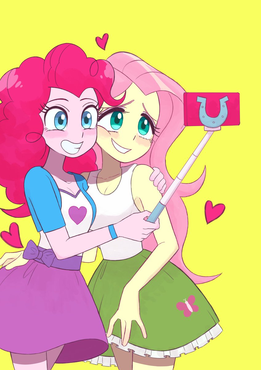 🩷💛 #pinkiepie #fluttershy