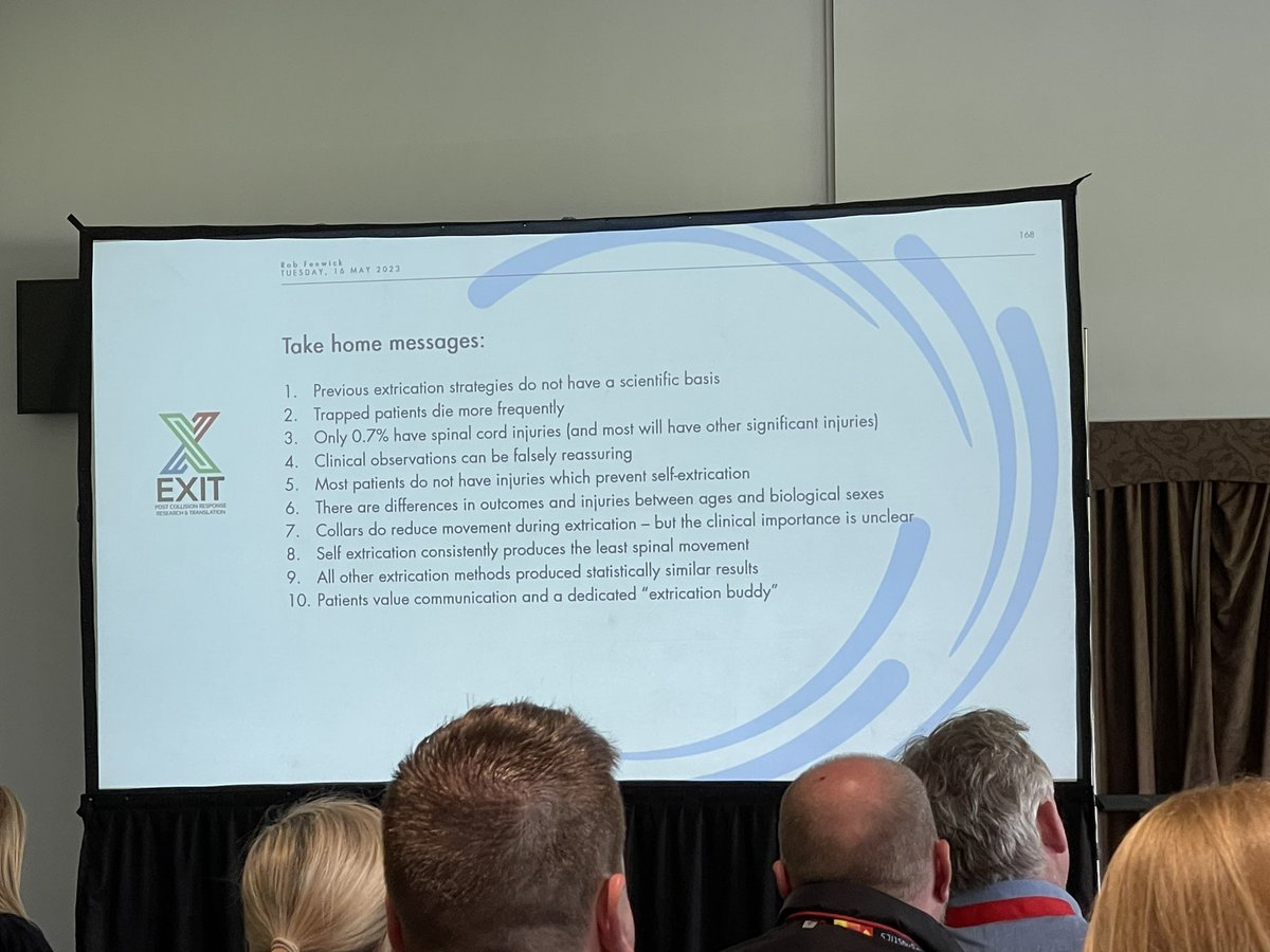 Great morning so far at <a href="/NWAirAmbulance/">North West Air Ambulance Charity</a> ‘Major Trauma Management Day’, really good takeaways from <a href="/robfenwick/">Rob Fenwick</a> #NWAAMTE2023