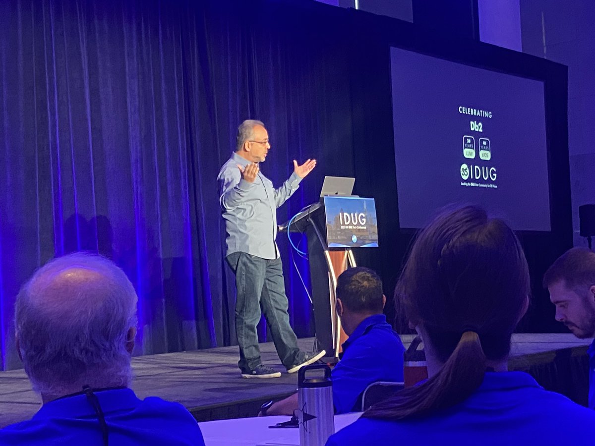 Let’s get <a href="/IDUGDb2/">IDUG - The International Db2 Users Group</a>  started on this festive year with president <a href="/iqbalgoralwalla/">Iqbal Goralwalla</a>