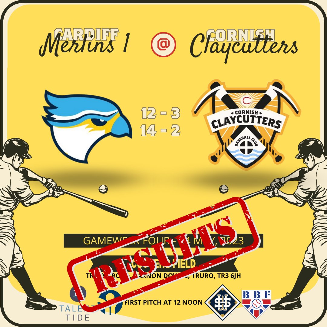 claycuttersbb's tweet photo. We showed resilience, but @CardiffBaseball extended their unbeaten run. We put up a fight, avoiding a shutout in the 2nd game. Despite the loss, we stood tall against the league's best. Next up, we face the Bristol Buccaneers. #WeAreTruroBaseball #GoCuttersGo #Cutters https://t.co/yV7odvN4cV