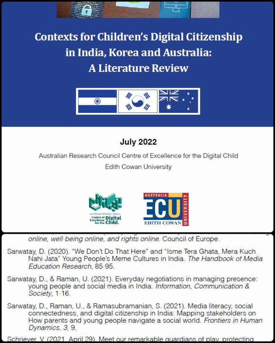 DevinaSarwatay's tweet image. When your work gets cited
💃🏻💃🏻😁😁
#research #published #cited #children #socialmedia #digitalcultures
@usharaman @DrSrivi @kyliecreative